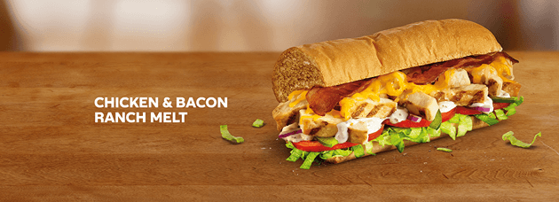 Chicken & Bacon Ranch Melt